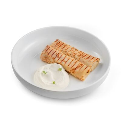 Блинчики с ветчиной в Garden Coffee по цене 429 ₽