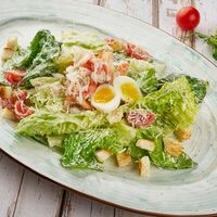 Цезарь с крабом в Mr. Crabs