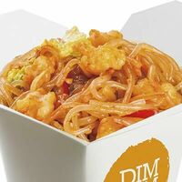 Фунчоза с креветками в DimSum & Co