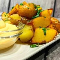 Картошка по-деревенски в Магнат