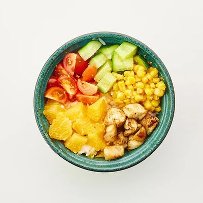 Детский боул с цыпленком в Poke & Bowl по цене 320 ₽