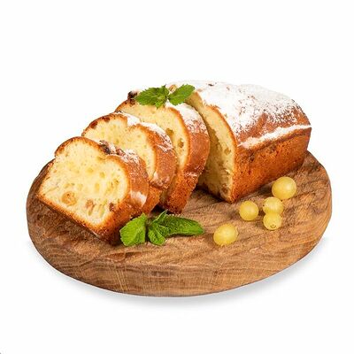 Кекс творожный с изюмом от шеф-пекаря Ав в Азбука Вкуса Экспресс Меню по цене 289 ₽