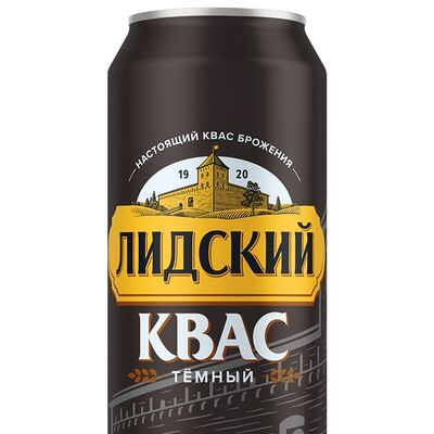 Квас Лидский Темный в GODZILLA по цене 2 р.