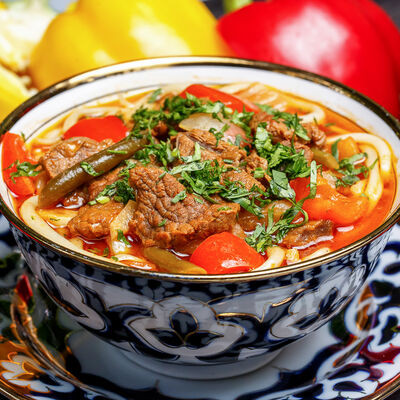 Лагман в Гастролавка Бородинского по цене 190 ₽