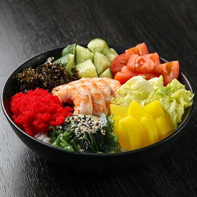 Поке с тигровыми креветками в Loca Pizza по цене 680 ₽