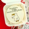 Бенто-торт Разреши тебя отхэппибёздить С гусем в Caramel magic моти и бенто по цене 2390