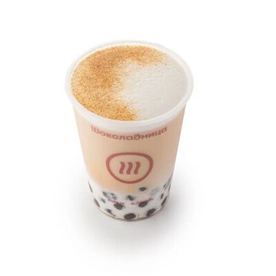 Латте Крем-брюле с тапиокой в Шоколадница по цене 420 ₽