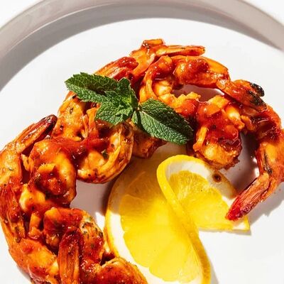 Креветки с апельсином и медом в Раки Реки по цене 1220 ₽