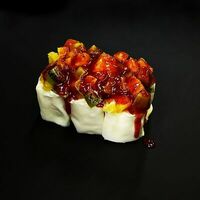 Сладкий ролл с апельсином и киви в HamsteR