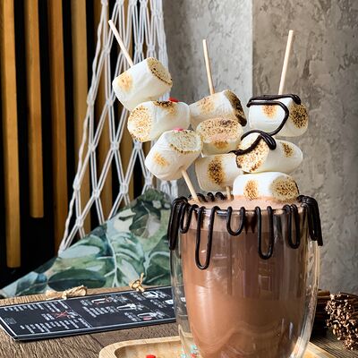 Какао с маршмеллоу в Latte bar по цене 210 ₽