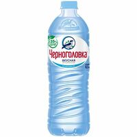 Артезианская вода Черноголовка негазированная в Чебуреки на Чайковского