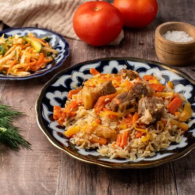 Плов с салатом в Чайхана 24 по цене 1538 ₽