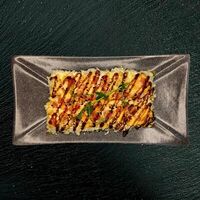 Пиццеролл с курочкой кацу в Соус Азия