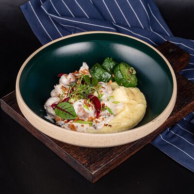 Бефстроганов из говяжьей вырезки в Океан по цене 790 ₽