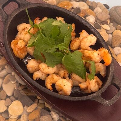 Сковородка креветок в Острова по цене 840 ₽