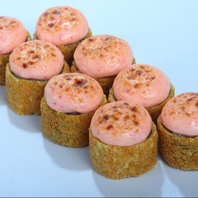 Кранч ролл с гребешком и крабом в Рис Экспресс по цене 555 ₽