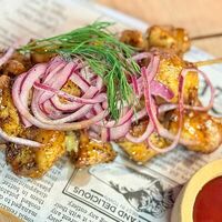 Куриные шашлычки в Атмосфера