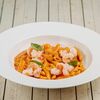 Паста Казаречче с креветками и фарфалле в Перчини на огне по цене 530