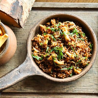 Греча с лисичками в Двор Помидор по цене 390