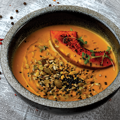 Тыквенный крем-суп на кокосовом молоке, 500гр в Ваще Огонь по цене 580 ₽