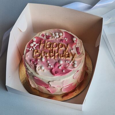 Бенто-торт XL Happy Birthdayв Marys Cakes по цене 2590 ₽