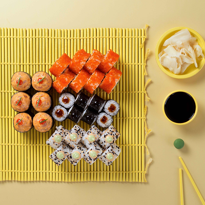 4 вкуса сет в Rollwell по цене 1940 ₽