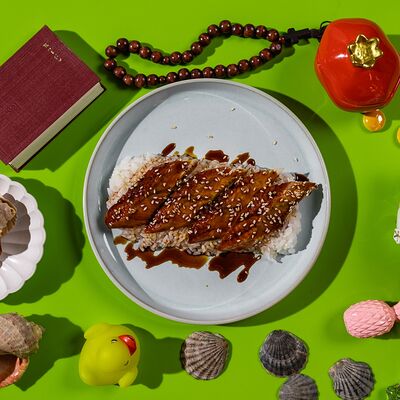 Угорь на рисе в Сушки на макушке по цене 1060