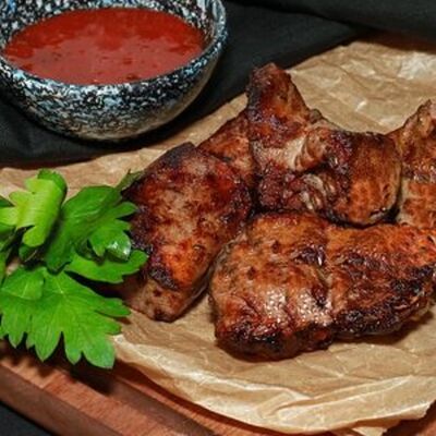 Шашлык из говядины в Шантимэль по цене 529 ₽