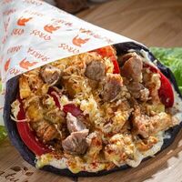 Гирос Black сырный с курицей в пите Xl в Гирос SPARTA