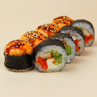 Угорь-лосось в Суши Сэгун и роллы по цене 899 ₽