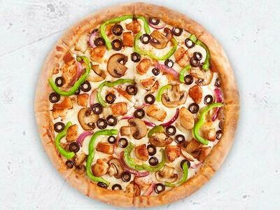 Любители Курицы Пицца 23 см традиционное тесто в Pizza HeartPizza Hut по цене 429