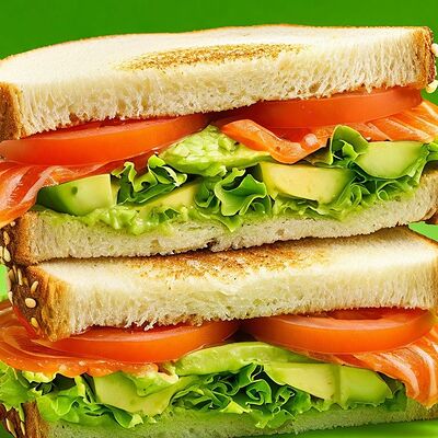 Сэндвич с рыбой в Rehab по цене 550 ₽