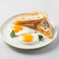 Яичница из 2х яиц в Хлеб Насущный