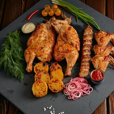 Набор шашлыков №6 в Шашлычный двор по цене 2700