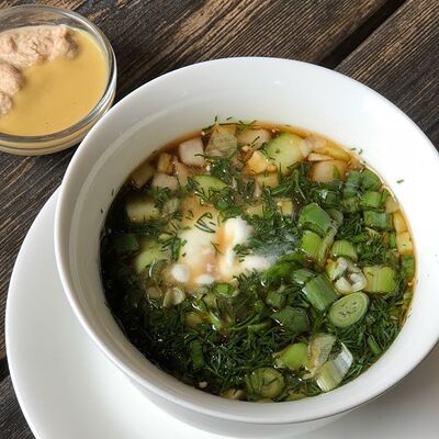 Окрошка с ветчиной в Пельмэн по цене 250 ₽