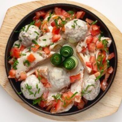 Фрикадельки из курицы с дольками в КинзаЗа по цене 489 ₽