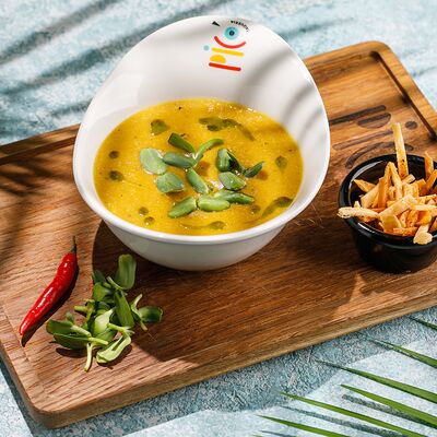 Кукурузный суп Чилеатоле в Pico Taqueria по цене 450 ₽