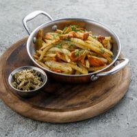 Картофель с лисичками в Баклажан в ТЦ 