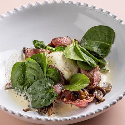 Хашбраун с ростбифомв Avgust13 по цене 975 ₽