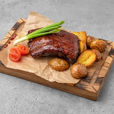 Ребра на мангале терияки в Большая рыба по цене 800 ₽