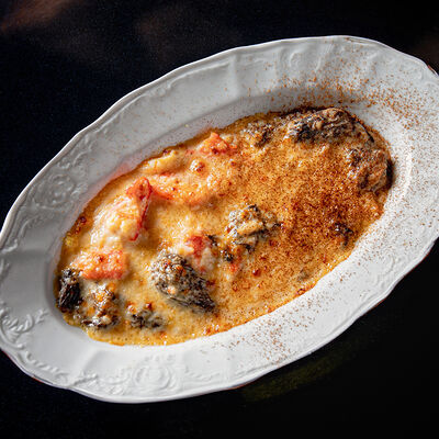 Кокот из сморчков с крабом в Гвидон по цене 1900 ₽