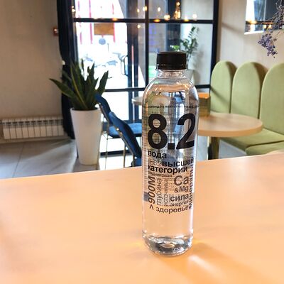 Вода 8.2 без газа в Spletnicy cafe по цене 200
