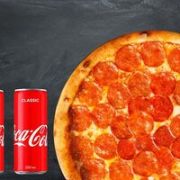 Любая пицца и Coca-Cola в Osher Pizza Sushi