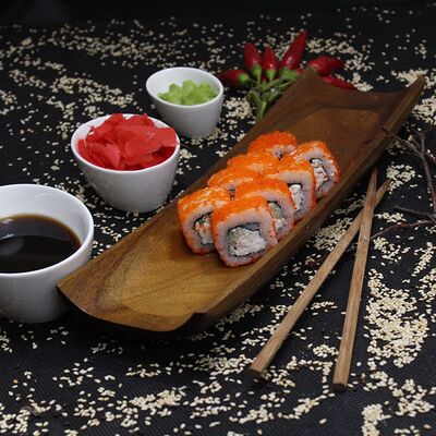 Яркий краб в Много пиццы по цене 429 ₽