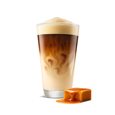 Карамельный Латте большой 0,5л в Бургер Кинг по цене 270 ₽