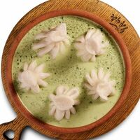 Патари в сливочно-шпинатном соусе в Чача