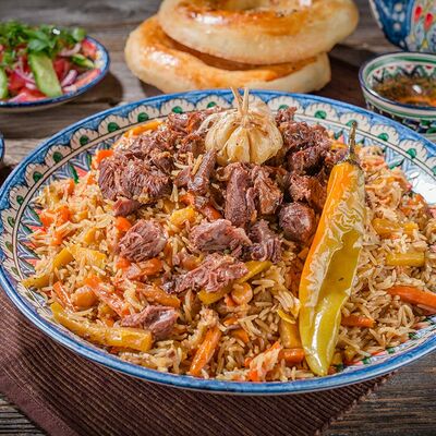 Плов с бараниной в PLOVBOX по цене 460