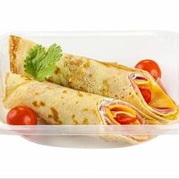 Рулет из омлета с ветчиной и сыром в CoffeeFact