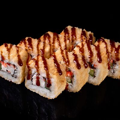 Ролл Кани темпура в Рис & рыба по цене 435 ₽