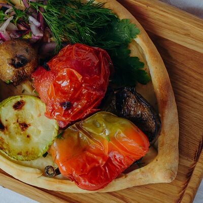 Овощи гриль в Роланд по цене 470 ₽